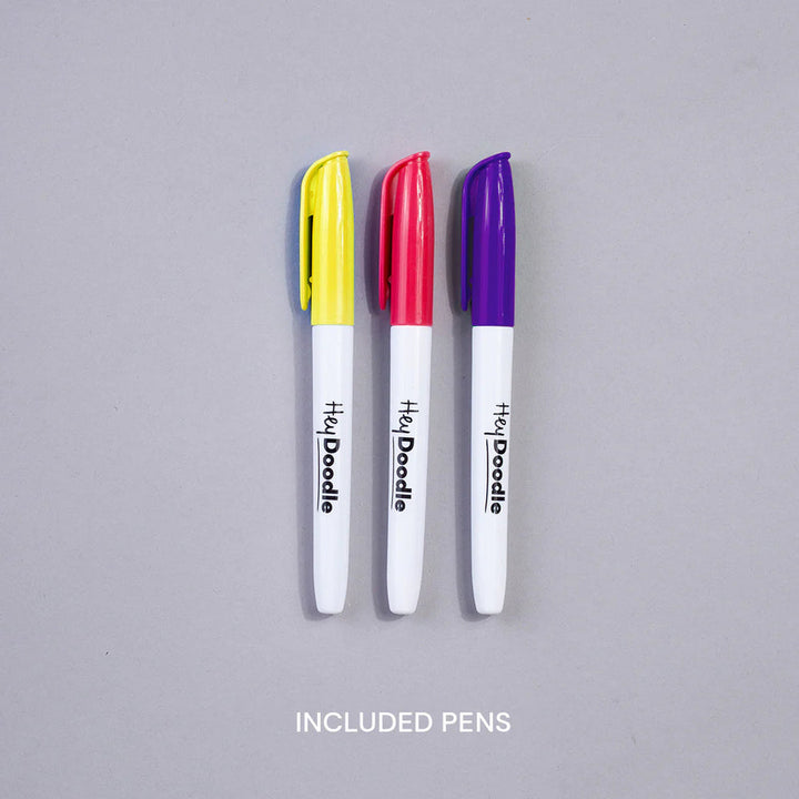 Hey Doodle Washable colouring pens