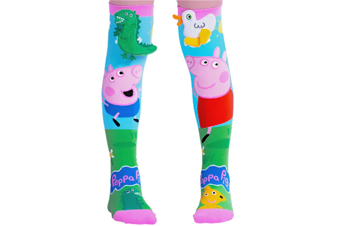 Peppa pig and George socks madmia