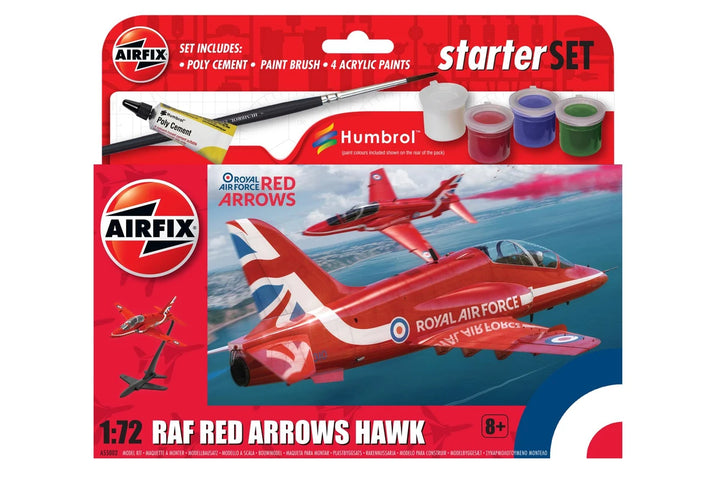 Airfix 1:72 RAF RED ARROWS HAWK