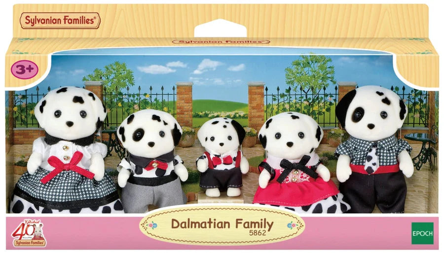 Sylvanian Families Dalmation family 5 pieces
