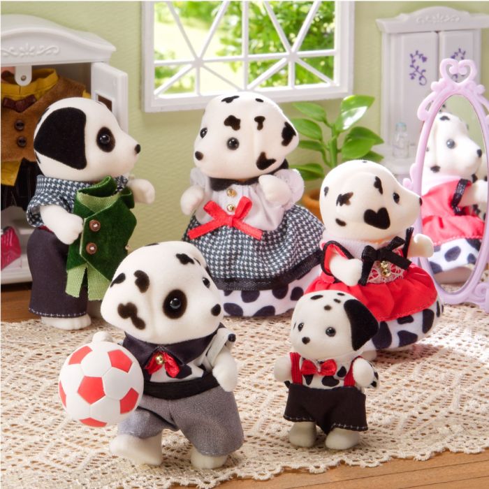 Sylvanian Families Dalmation family 5 pieces