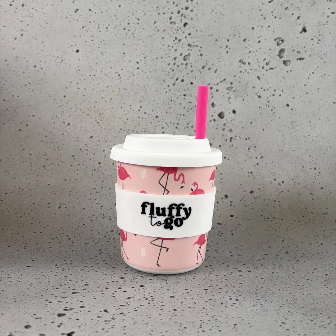 Fluffy to go Flamingo Mini 120ml 4oz