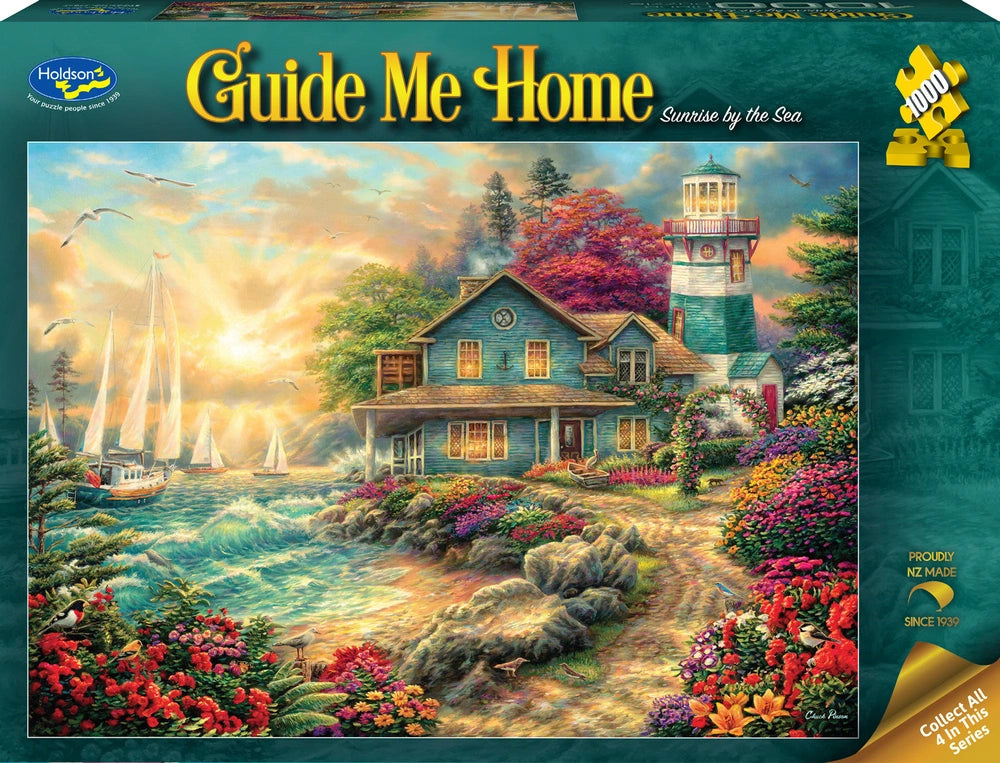 1000 Piece puzzle sunrise by the sea