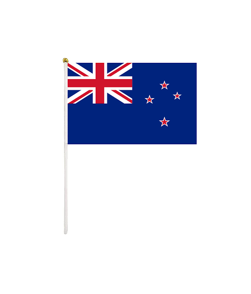 New Zealand Flag on a stick