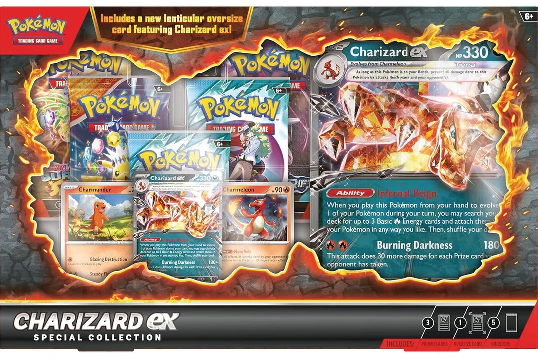 Pokemon TCG Charizard Ex Specail collection box