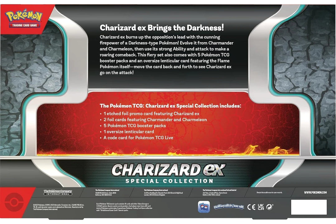 Pokemon TCG Charizard Ex Specail collection box