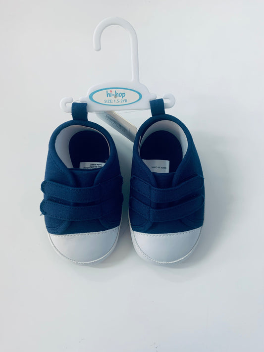 Hi Hop Plimsoll Sneaker Blue 3-6M