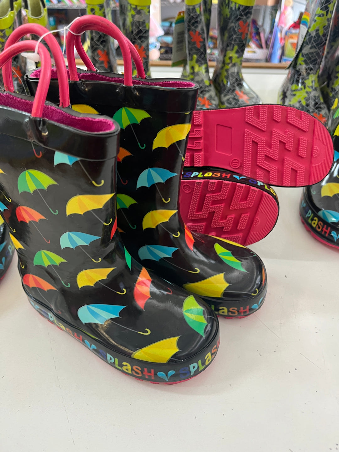 Kids splash gumboots 