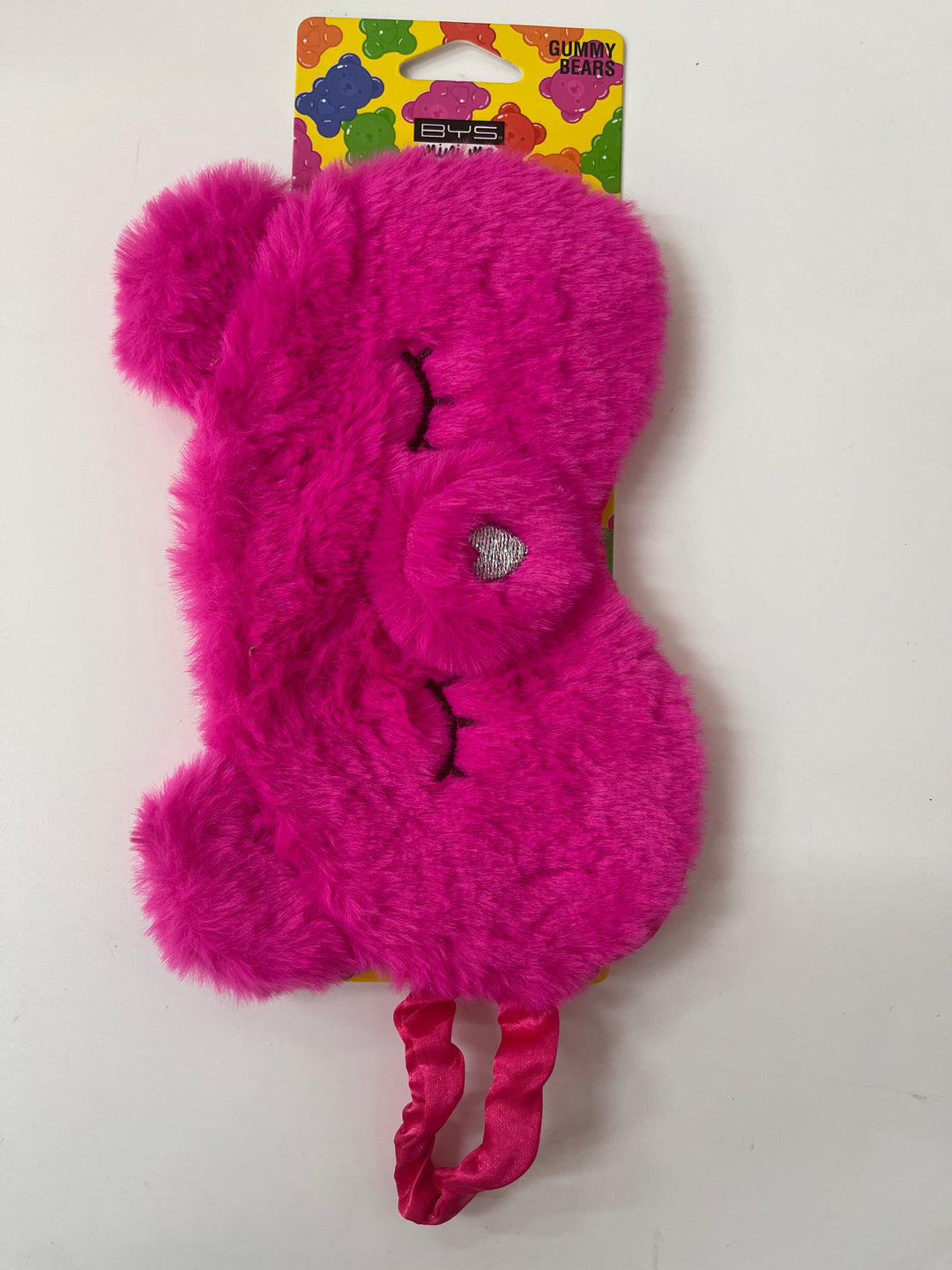 Eye Mask - pink Bear