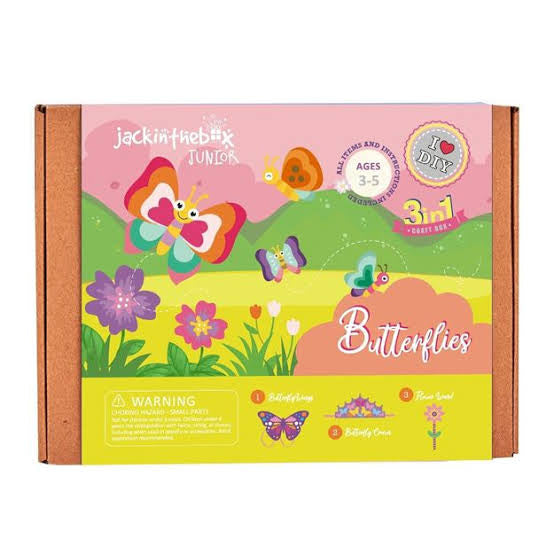 3 in 1 craft set butterfly 