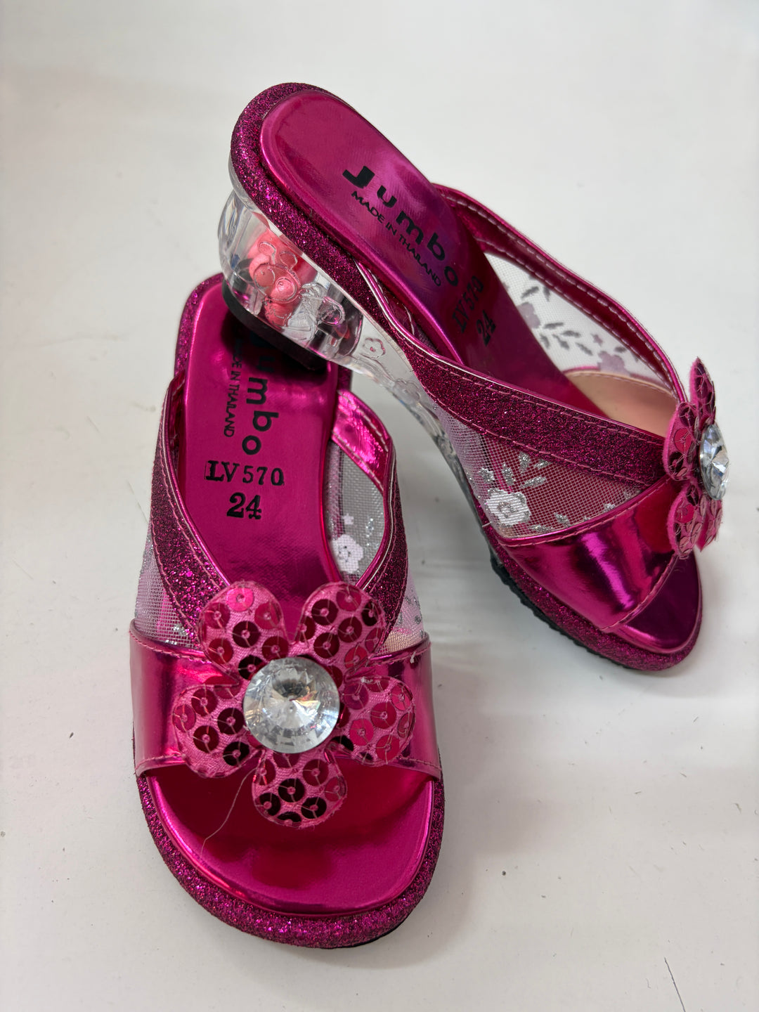 Dress Up Shoes hot pink LV570 size 32