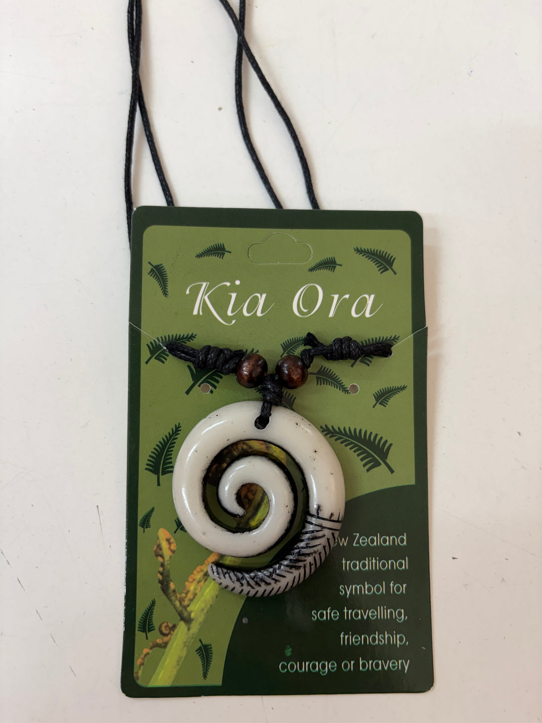 Kia Ora Koru Necklace New Zealand