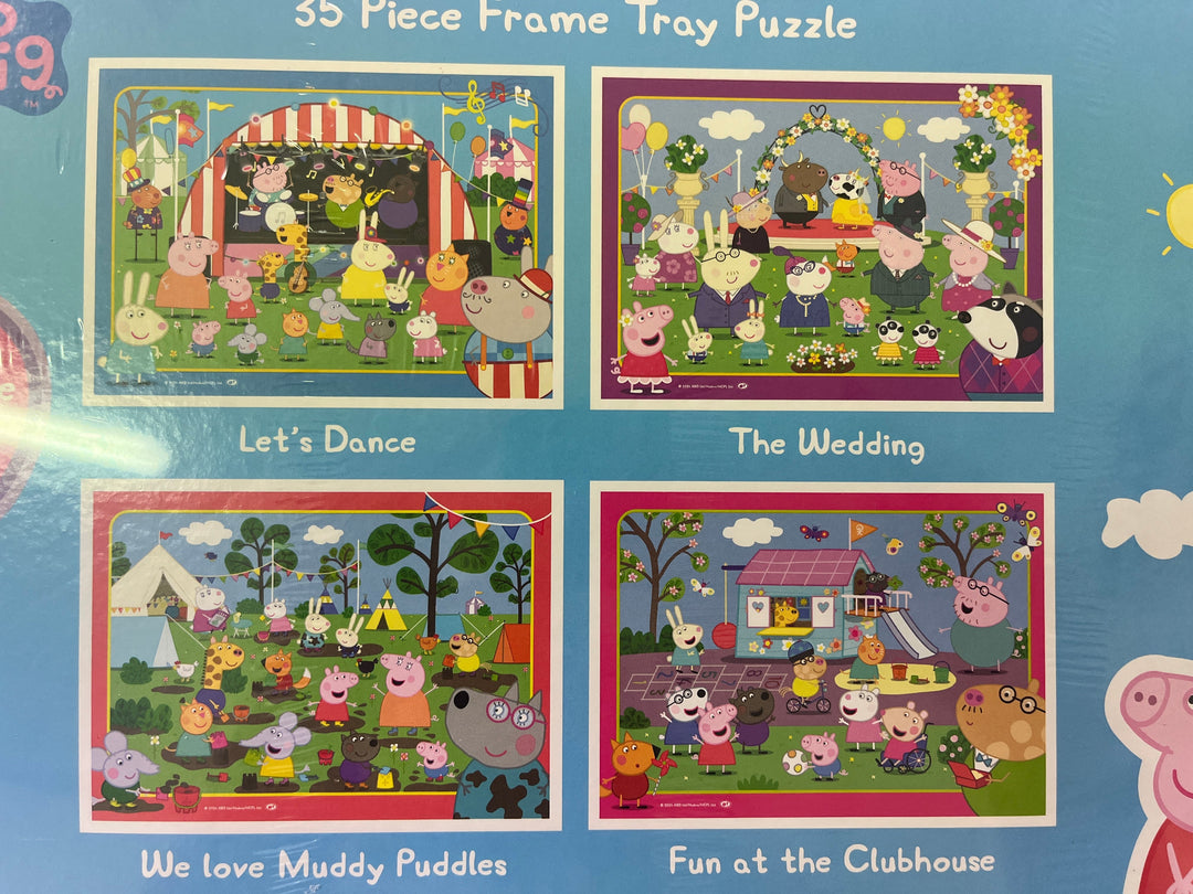 peppa pig ray puzzles back view