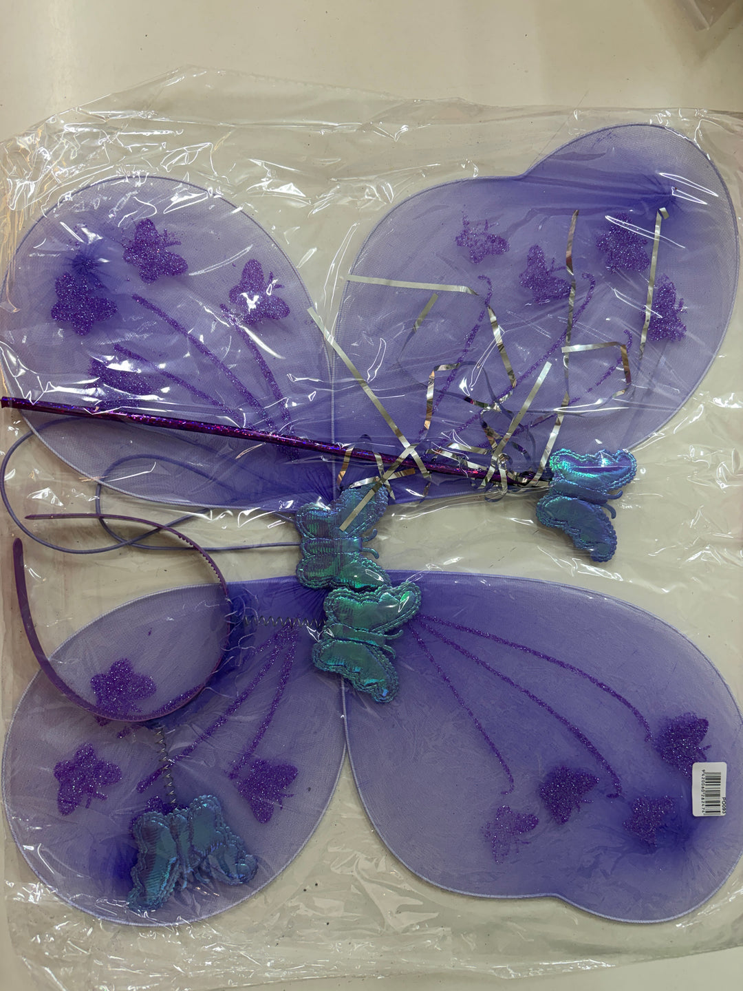 Fairy Wings Dress up Set Purple