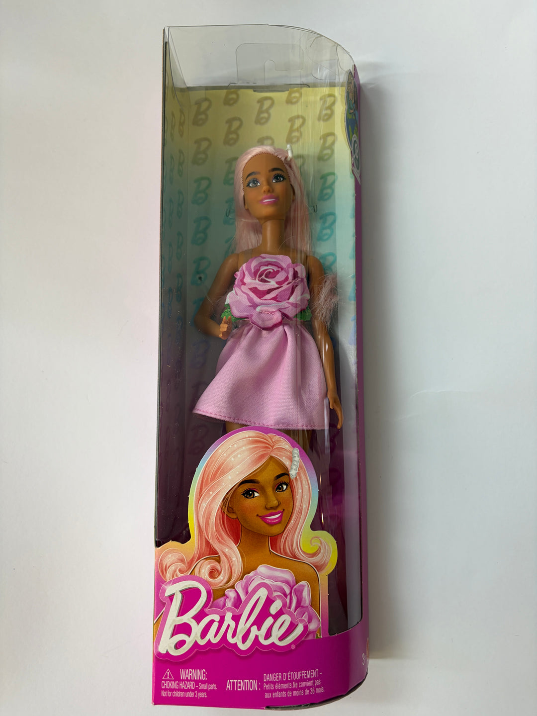 Barbie Doll Fashionista pink dress