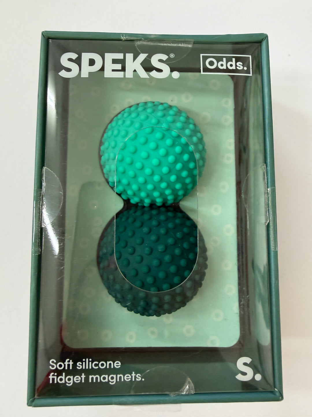 Speks soft silicone fidget magnets 2 pack dots