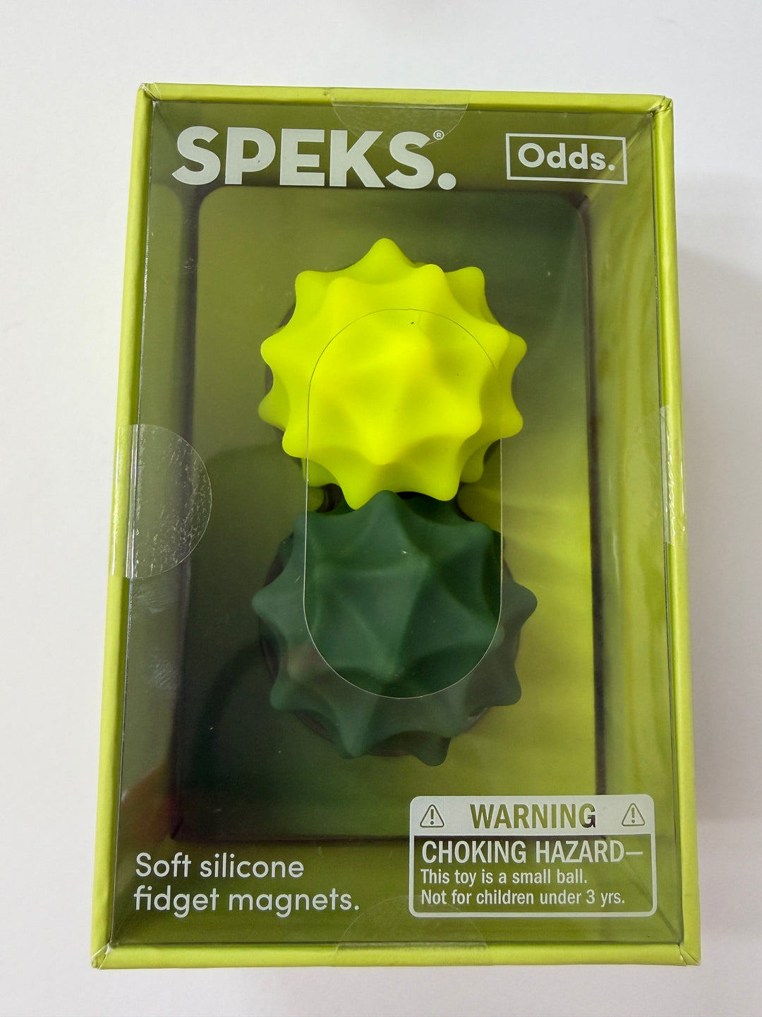 Speks soft silicone fidget magnets 2 pack Spurs