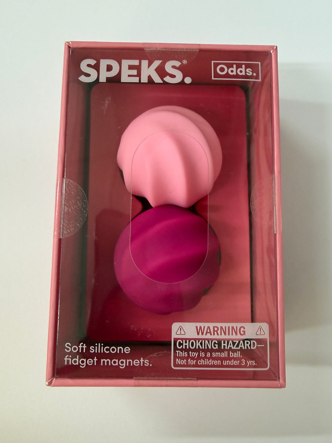 Speks soft silicone fidget magnets 2 pack swirls