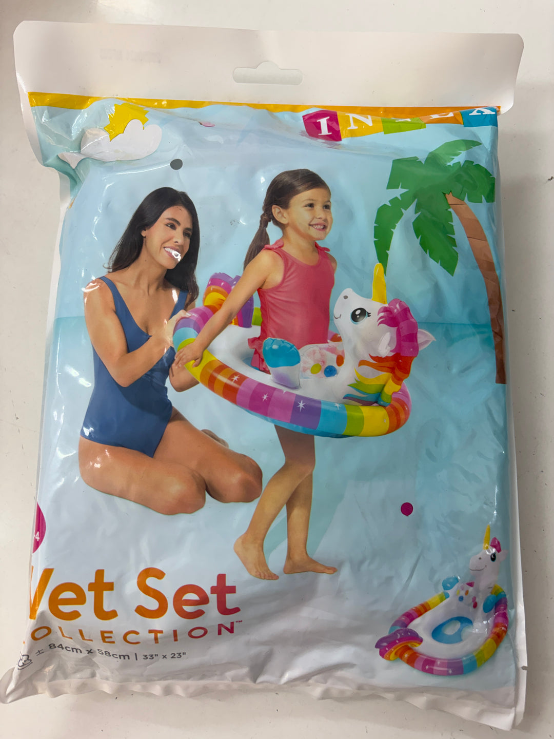 Intex unicorn sit me pool float