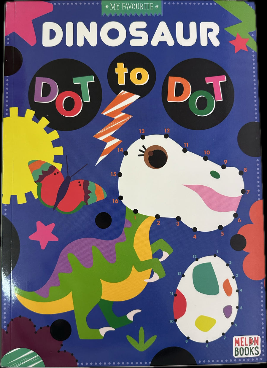 My Favourite Dinosaur Dot to Dot Book