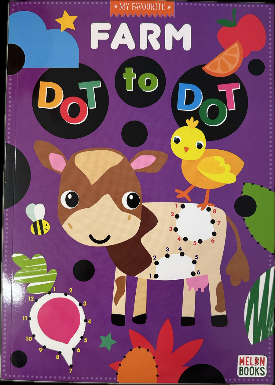 My Favourite Farm Dot to Dot Book