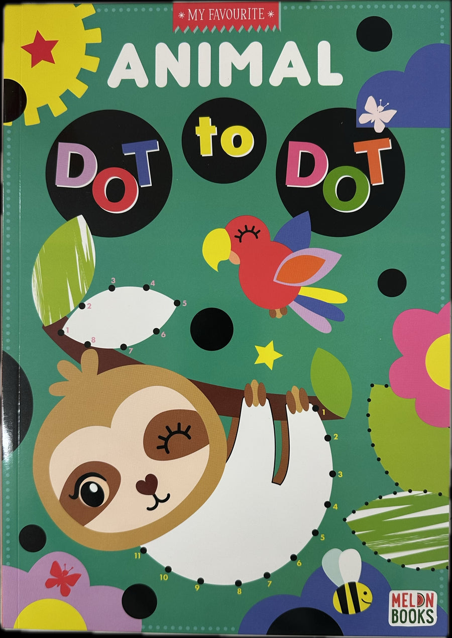 My Favourite Animal Dot to Dot Book