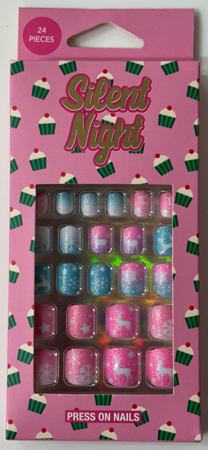 Sparkle All The Way - Christmas Press On Nails