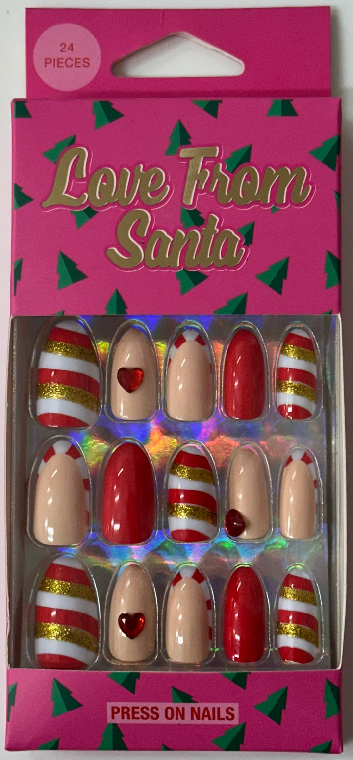 Sparkle All The Way - Christmas Press On Nails