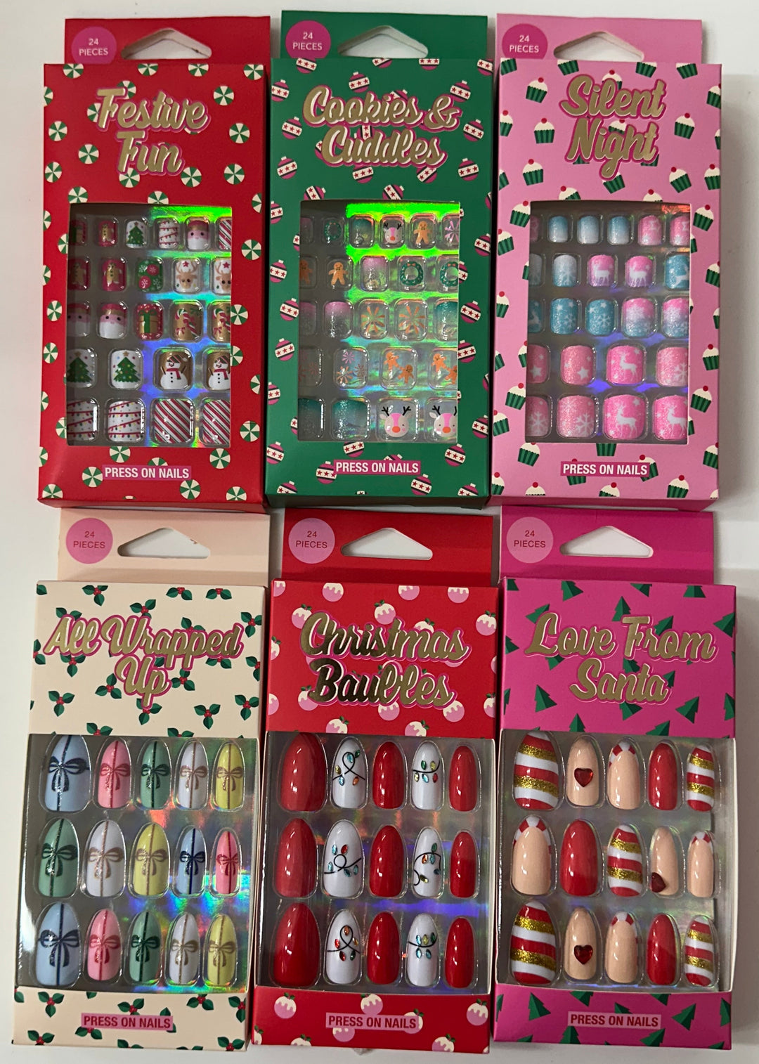Sparkle All The Way - Christmas Press On Nails
