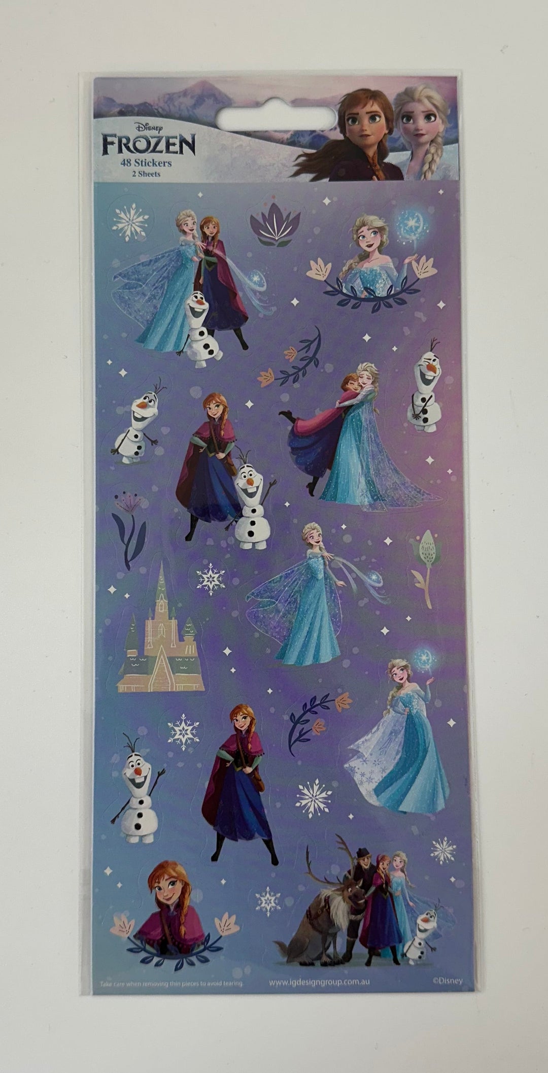 Frozen Jr. Sticker Frozen Stickers – Kidzstuffonline