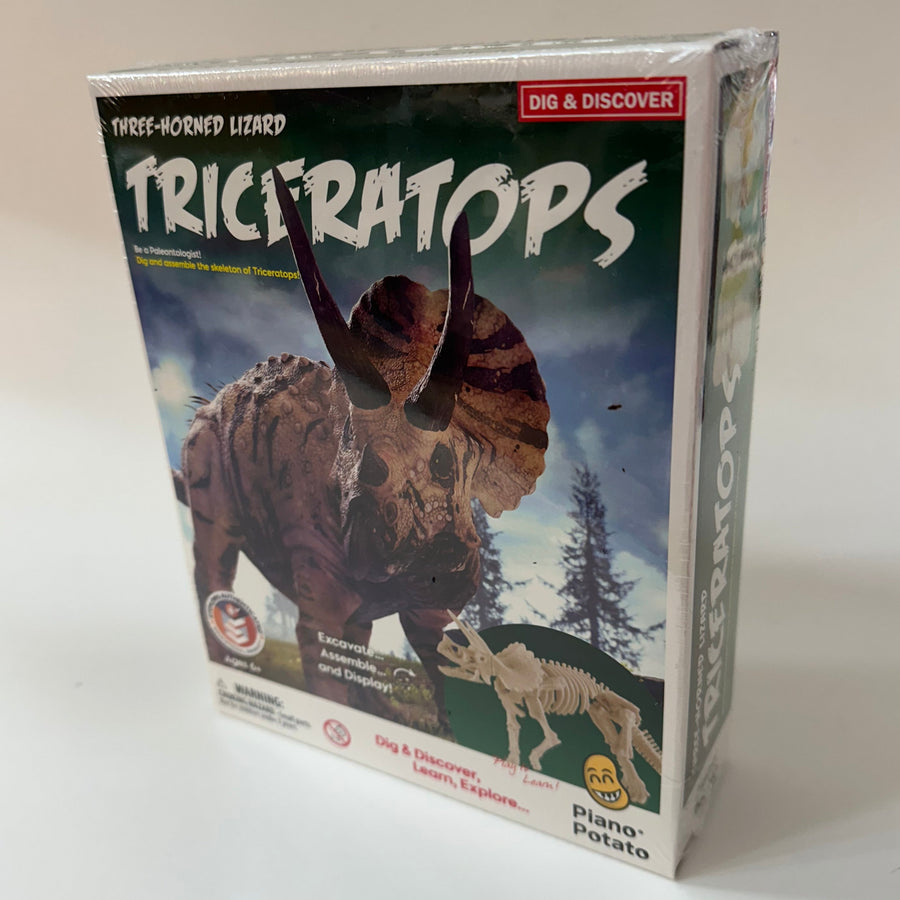 Three-Horned Lizard Triceratops Dig & Discover