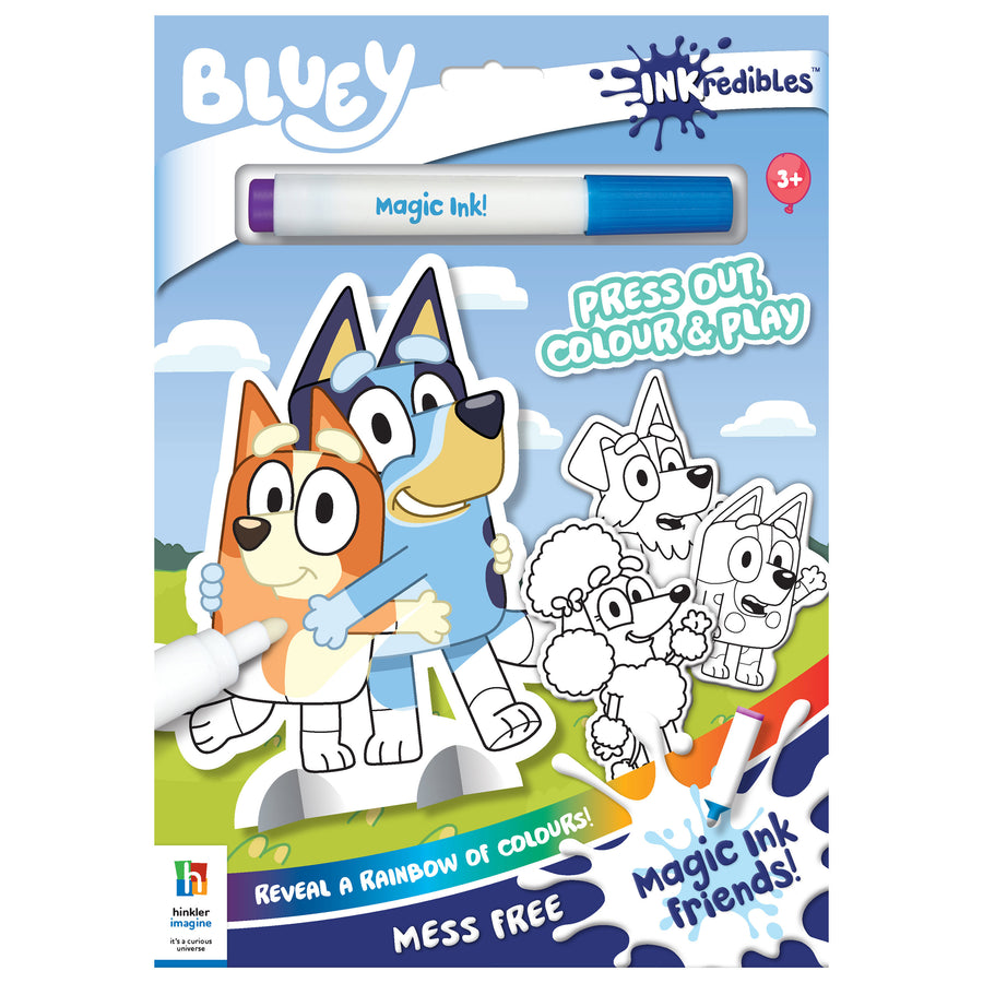 Inkredibles Bluey Magic Ink Friends