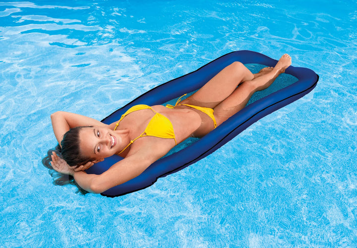 intex mesh mat
pool mat
lady floating