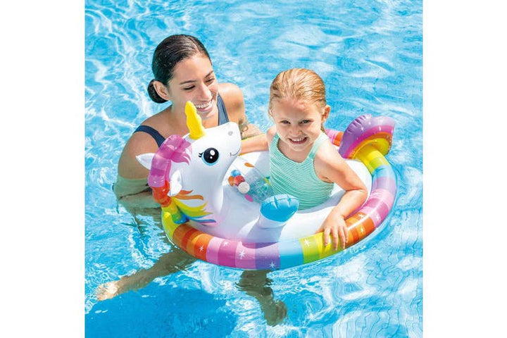 Intex Unicorn Pool Rider See-Me-Sit