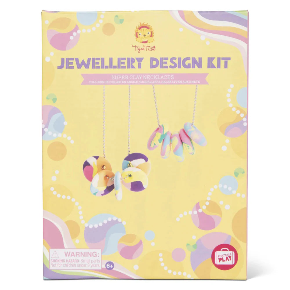 Tiger Tribes Jewellery Design Kit - Super Clay Necklaces