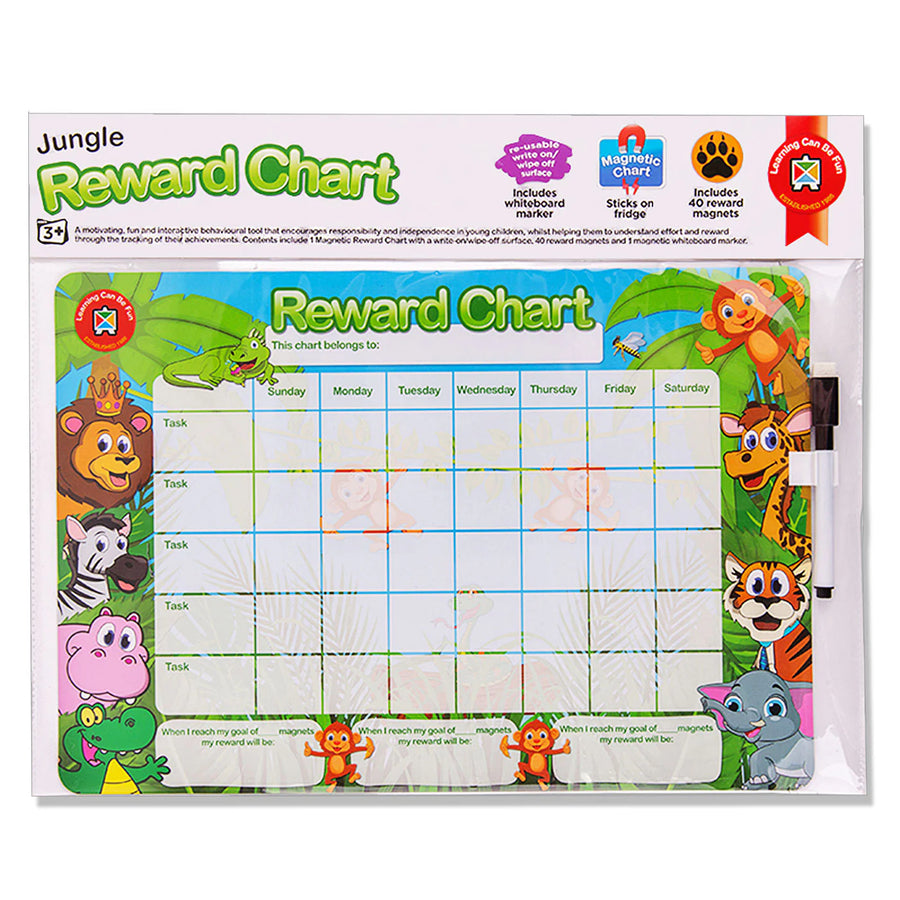 Jungle Reward Chart Large