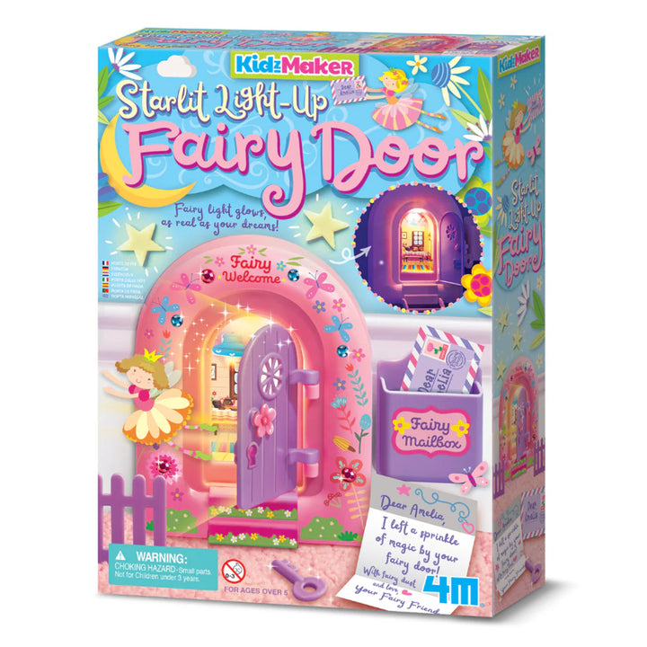 KidzMaker - Starlit Light-Up Fairy Door