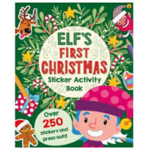 First Christmas Sticker Activity Book elf