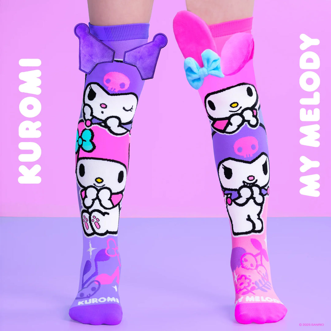 Kuromi and my Melody socks madmia 6-99