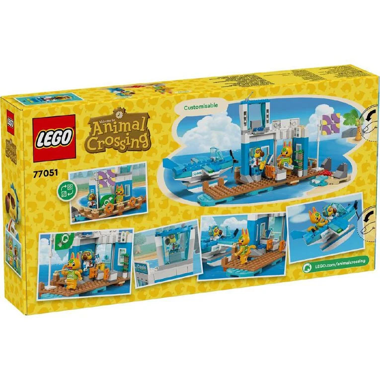 LEGO Animal Crossing Fly with Dodo Airlines 77051 back box