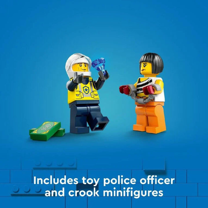 LEGO CITY Police Car and Muscle Car Chase 60415 minifigures