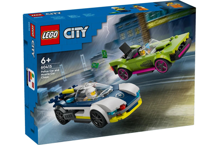 LEGO CITY Police Car and Muscle Car Chase 60415