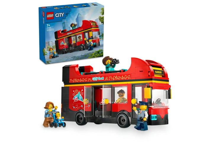 LEGO CITY Red Double Decker Sightseeing Bus 60407