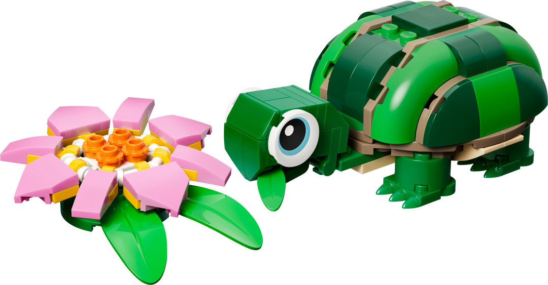LEGO CREATOR Turtle With A Waterlily 31377