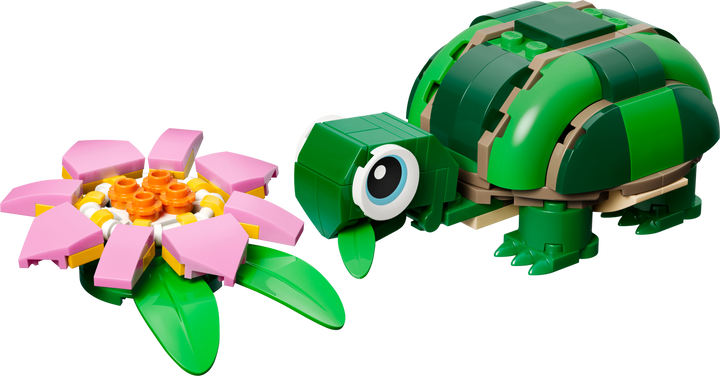 LEGO CREATOR Turtle With A Waterlily 31377