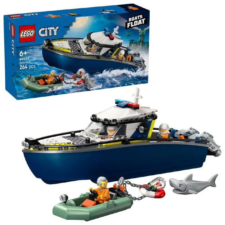 LEGO City Police Boat Chase 60456