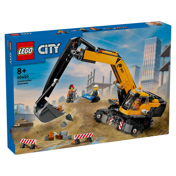 LEGO® City Yellow Construction Excavator 60420 