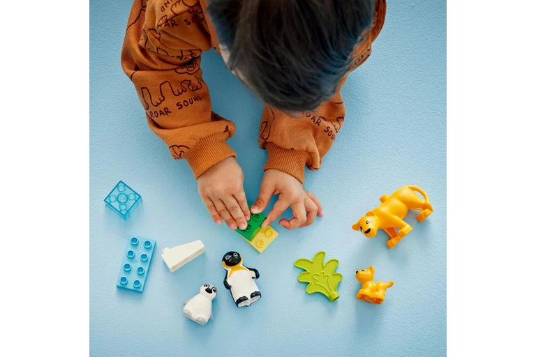LEGO DUPLO Wild Animal Families Penguins & Lions - 10442