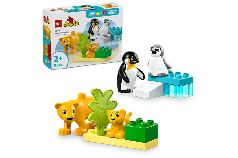 LEGO DUPLO Wild Animal Families Penguins & Lions - 10442
