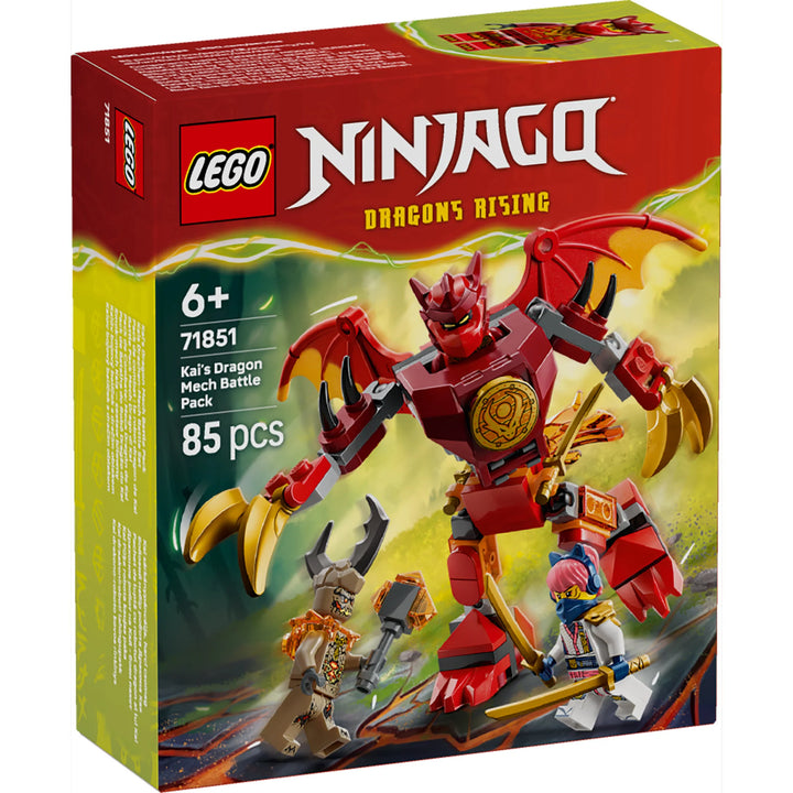 LEGO NINJAGO Kai's Dragon Mech Battle Pack 71851